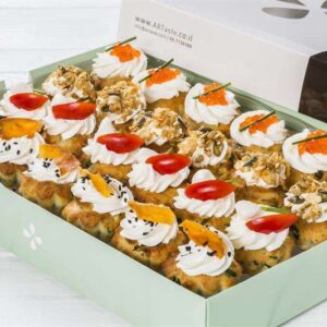 קאפקייקס מלוח במגוון עיטורים